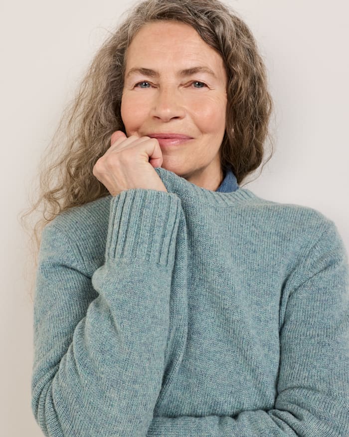 WOMEN'S SHETLAND COLLECTION CREWNECK
